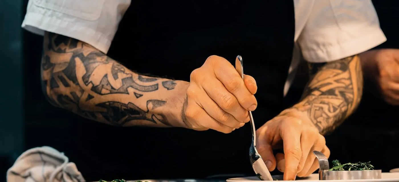 A kitchen pass during service